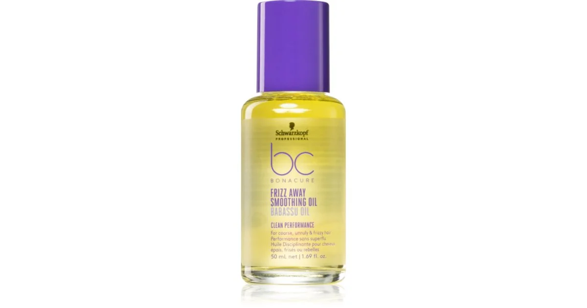 Olio anticrespo e idratazione Bonacure (Frizz Away Smoothing Oil) 50 ml