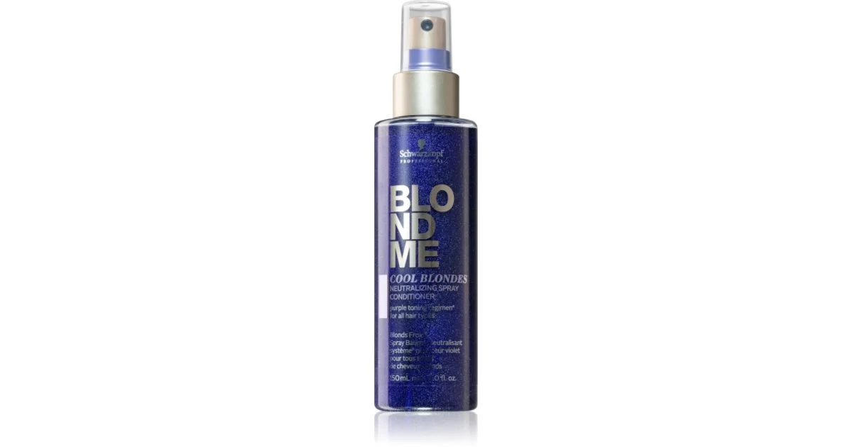 Schwarzkopf BlondMe Cool Blondes Balsamo Spray Neutralizzante 150ml