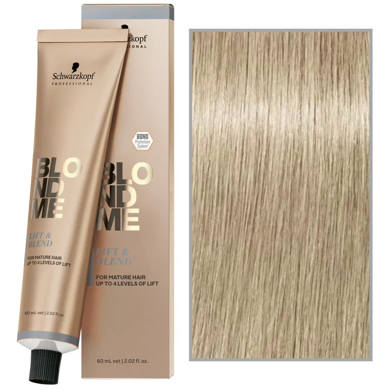 Schwarzkopf Professional BlondMe Lift&Blend Crema schiarente per capelli 60 ml ghiaccio