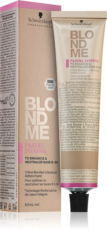 Schwarzkopf Professional BlondMe Tonificante Pastello 60ml Trasparente