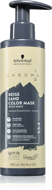 Schwarzkopf Chroma ID Color Maschera 300 ml 9,5-4 beige