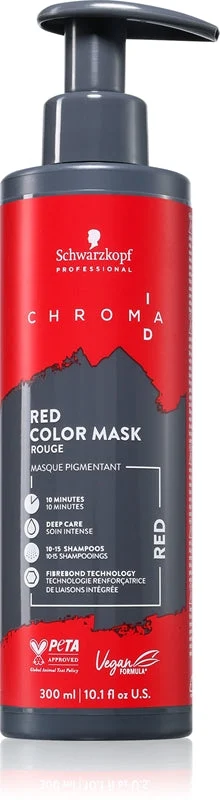 Schwarzkopf Chroma ID Color Maschera 300 ml rosso