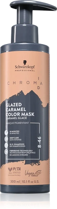 Schwarzkopf Chroma ID Color Maschera 300 ml 8-46 caramello smaltato