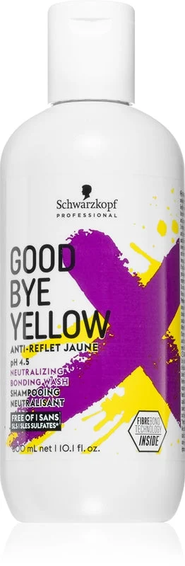 Schwarzkopf Shampoo Neutralizzante Toni Gialli Dei Capelli Colorati Ed Evidenziati - Volume: 300 Ml