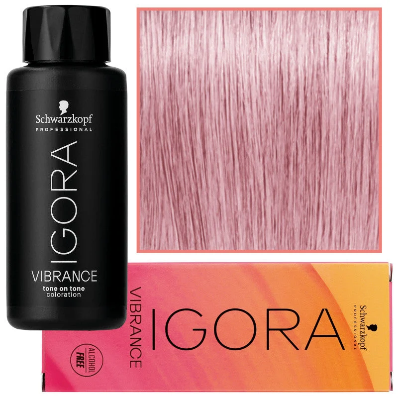 Schwarzkopf Professional Igora Vibrance – Tintura semipermanente per capelli senza ammoniaca 60ml 10-19 | Biondo cenere-violaceo