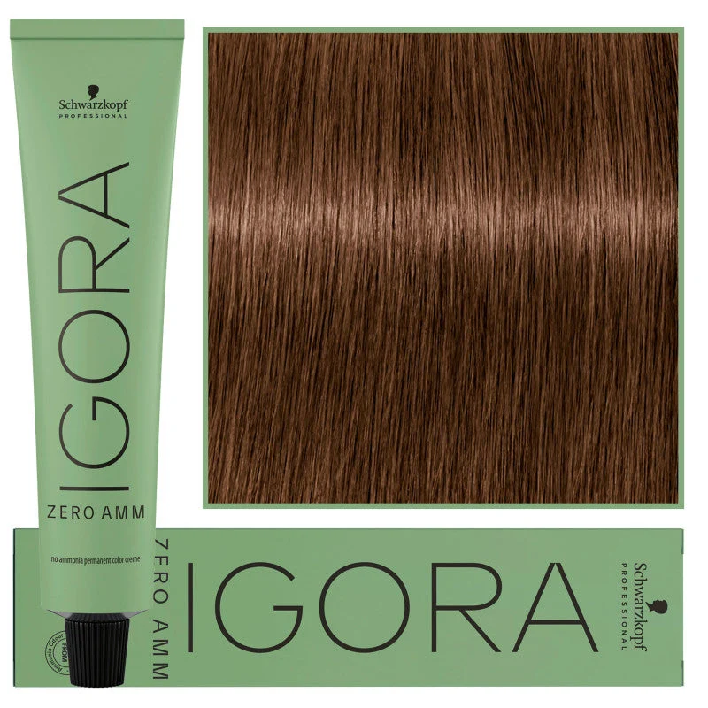 Schwarzkopf Professional Igora Zero Ammoniaca Tintura per capelli 60 ml 5-5 | Marrone chiaro dorato