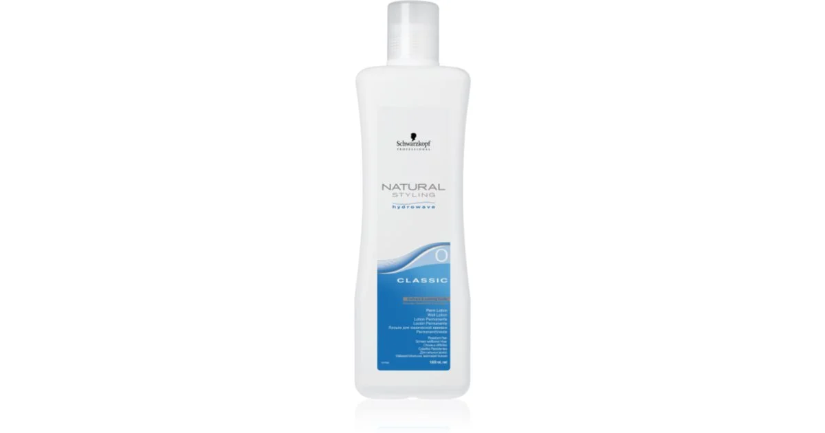 Schwarzkopf Professional Natural Styling Hydrowave permanente per capelli ondulati per capelli normali 0 Classic 1000 ml