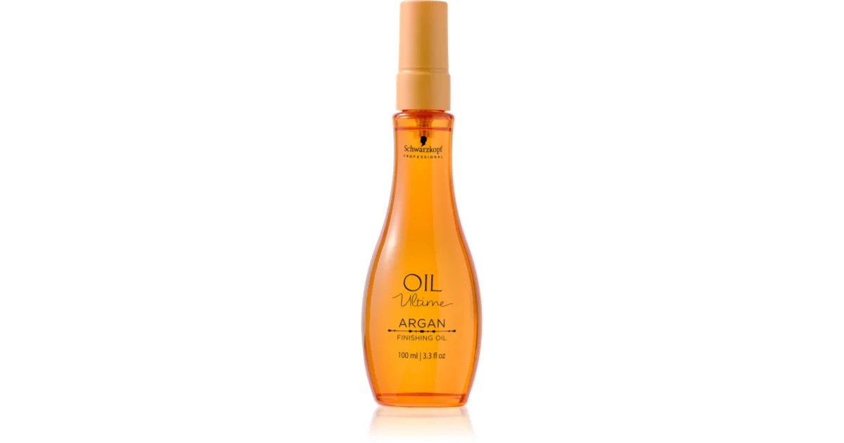 Schwarzkopf Oil Ultimate - olio per capelli senza risciacquo, argan, 100 ml