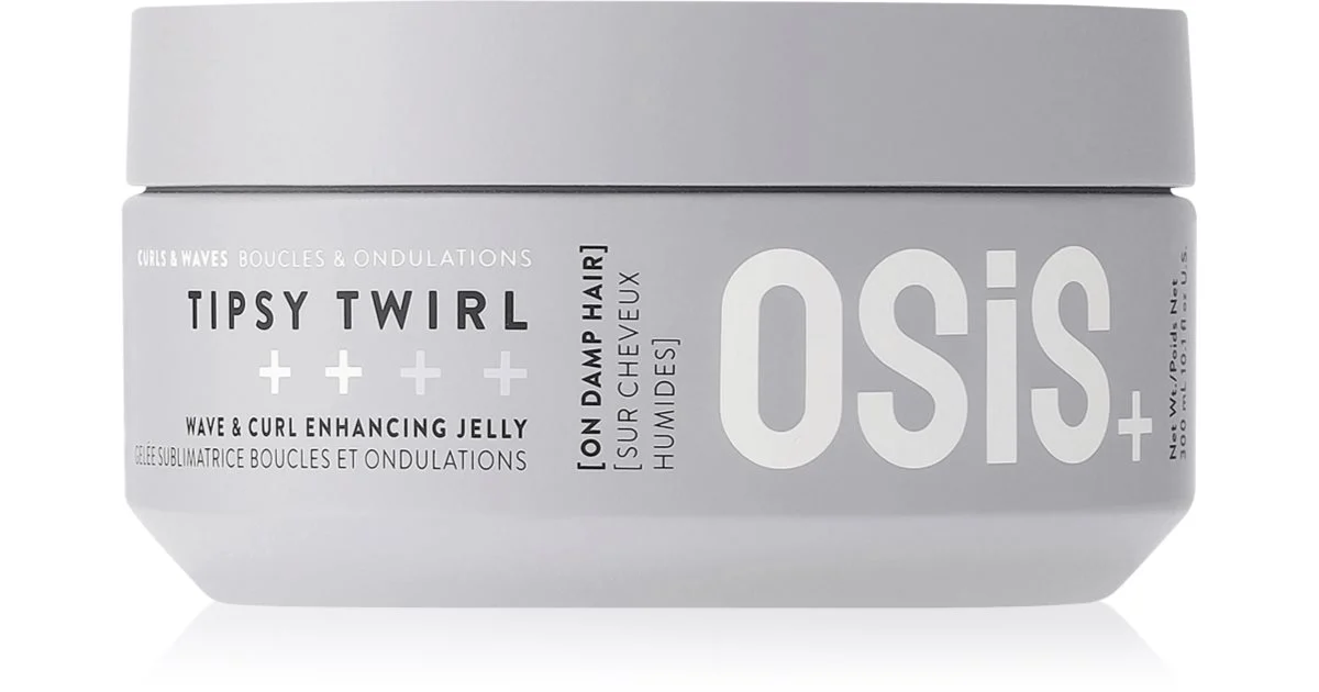 Gel per evidenziare onde e ricci OSiS Tipsy Twirl (Wave & Curl Enhancing Jelly) 300 ml