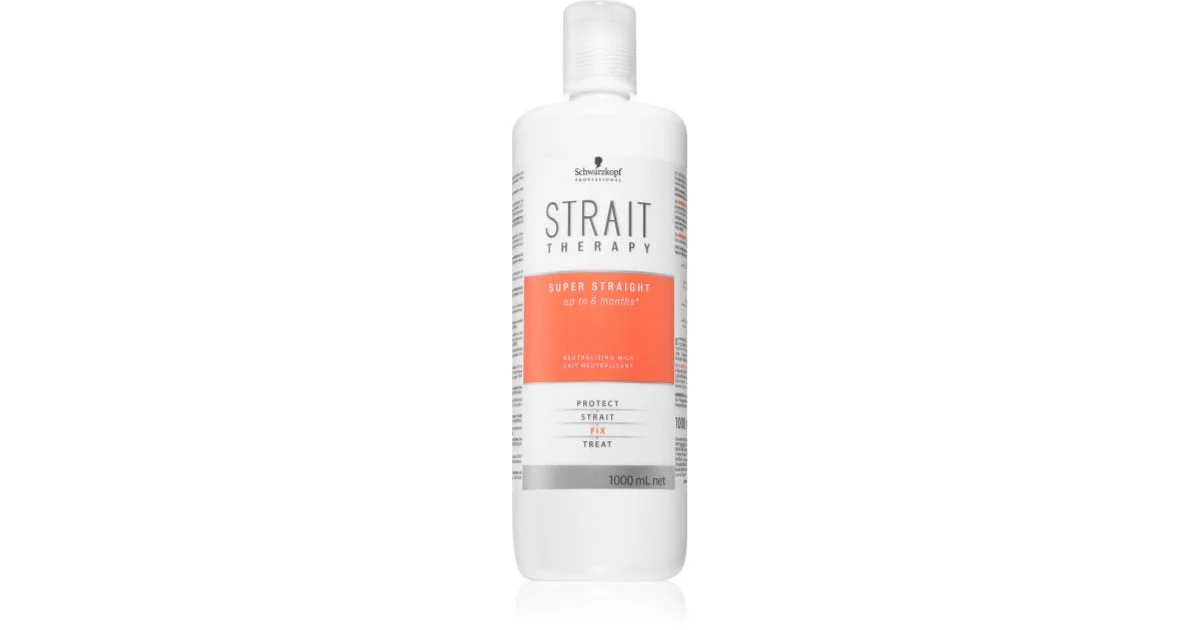 Schwarzkopf Strait Styling Therapy Latte neutralizzante