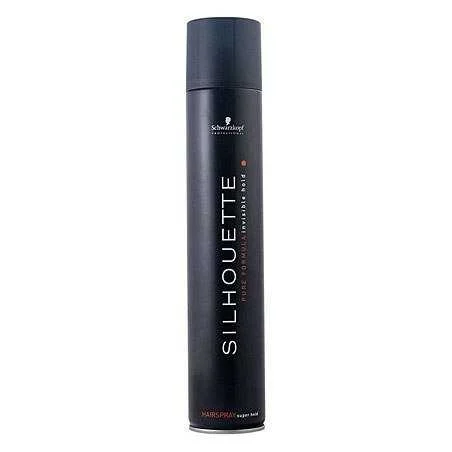 Schwarzkopf SILHOUETTE nero, lacca di fissaggio molto forte 500ml