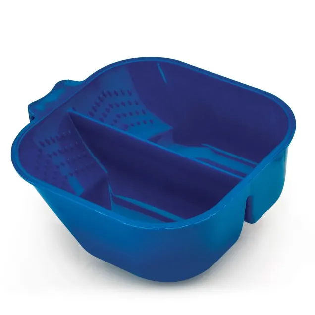 Scodella per Tintura Capelli a 2 Scomparti in Plastica Professionale