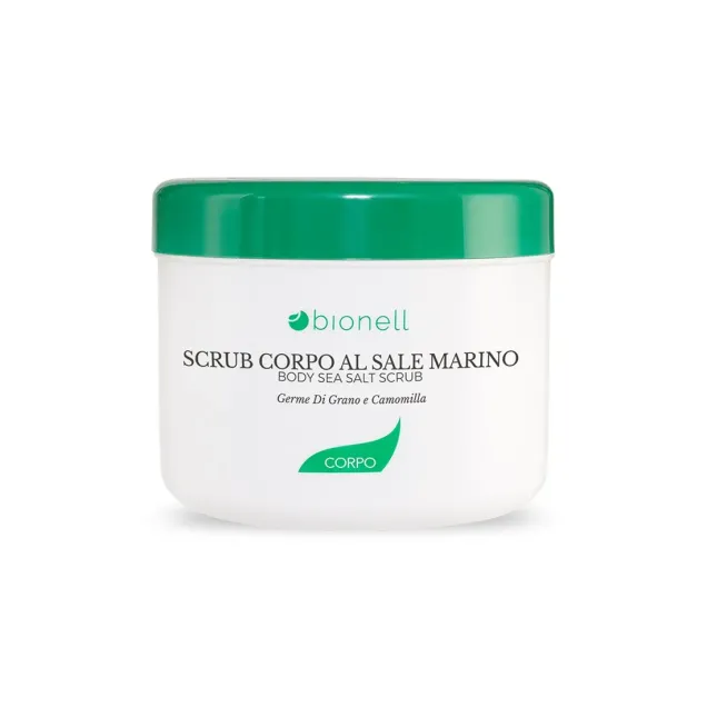 Scrub Corpo Al Sale Marino Professionale Bionell Senza Parabeni 500 ml