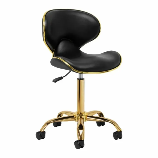 Sedia Centro Estetico Oro e Nera Professionale