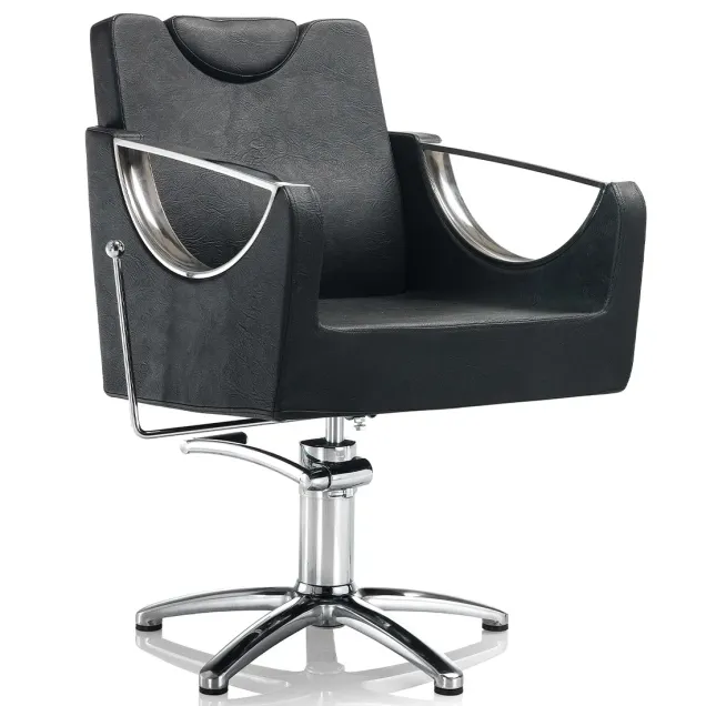 Sedia Parrucchiere Reclinabile con Poggiatesta Estraibile Hair Crown
