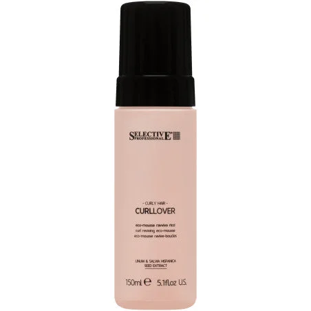 Selective Curllover Eco Mousse - mousse per capelli ricci, 150ml