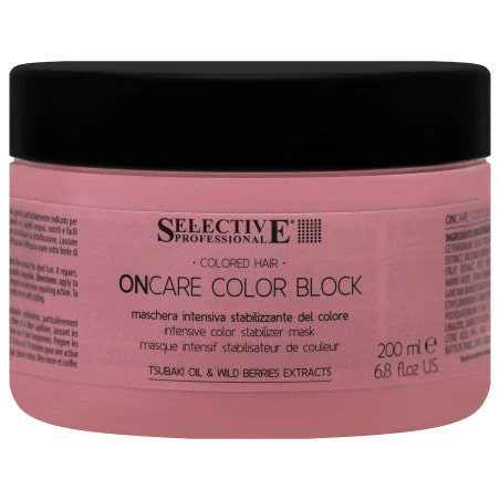 Selective On Care Color Block - maschera profondamente rigenerante, 200ml