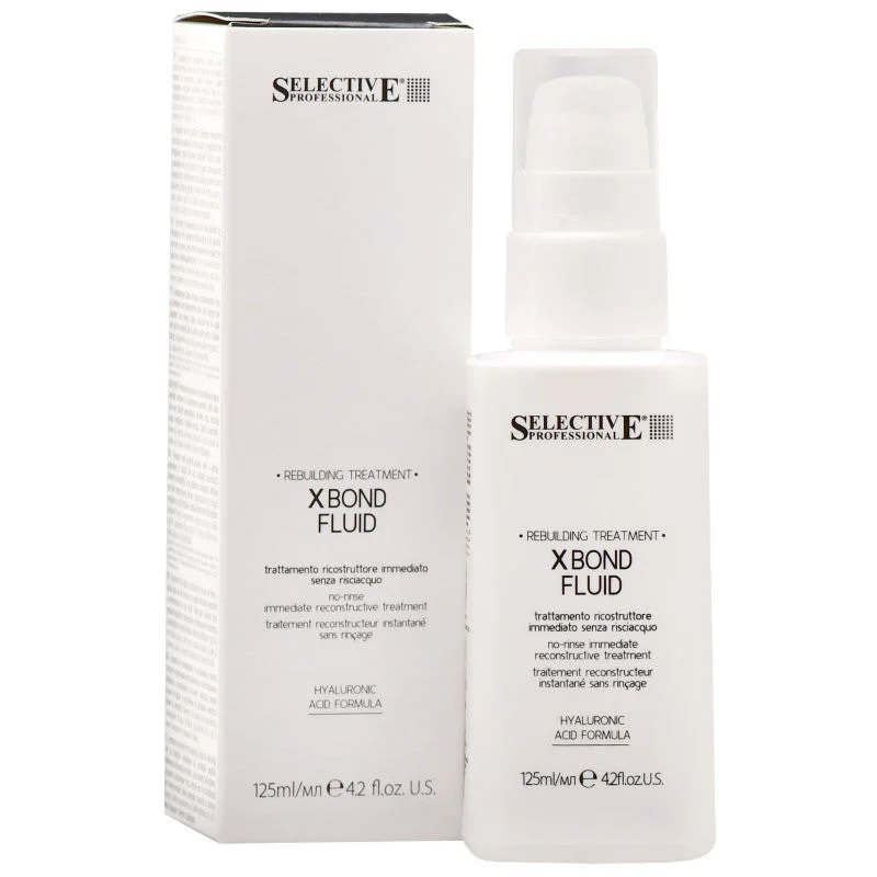 Selective Rebuilding X Bond Fluido balsamo senza risciacquo per capelli dopo trattamenti chimici, 125 ml