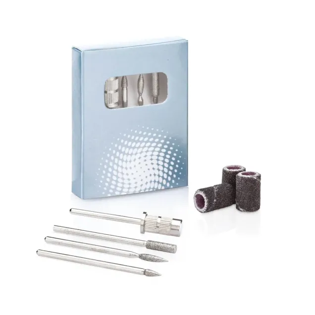 Set Punte Fresa Unghie con Cilindri Abrasivi