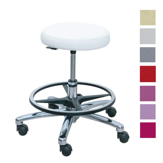 Sgabello per Centro Estetico con Personalizzazione Colore Made in Italy