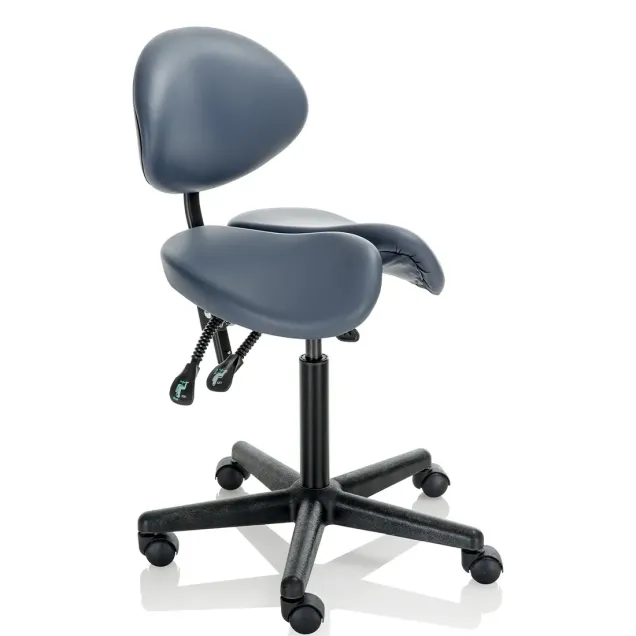 Sgabello per Massaggi Professionale con Seduta Inclinata