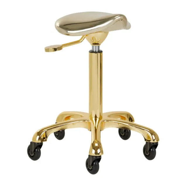 Sgabello Professionale Total Gold Regolabile in Altezza
