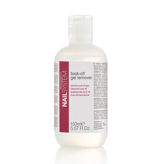 Sgrassante Unghie Remover Soak Off Solvente 150 ml Professionale