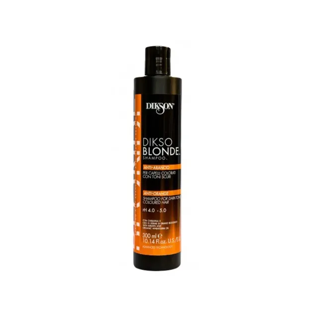Shampoo Anti Arancio per Capelli Colorati 300 ml Dikso Blonde