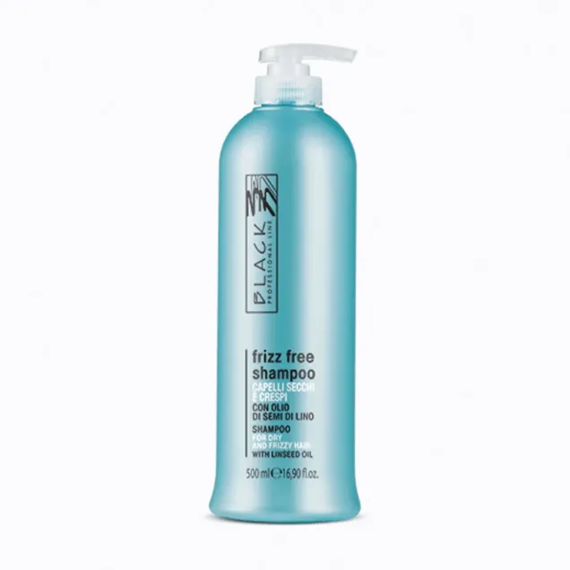 Shampoo Anti Crespo ai Semi di Lino Black Professional 500 ml