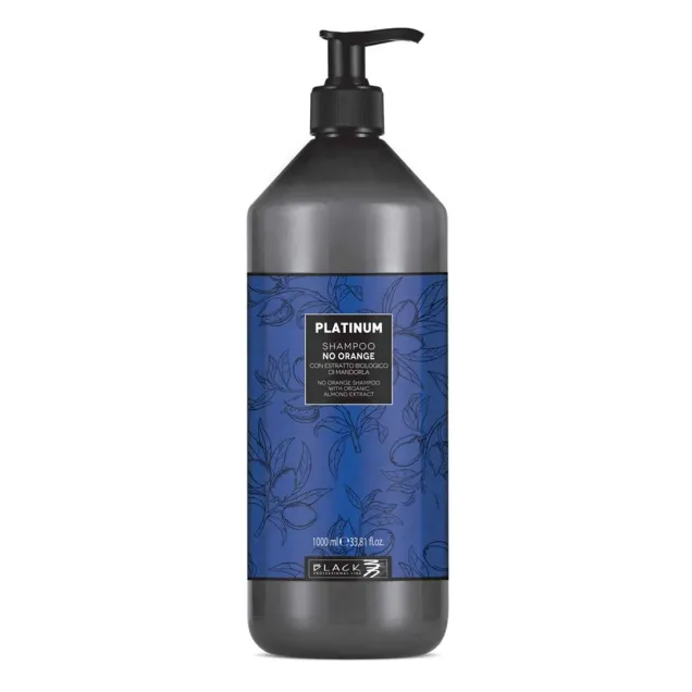 Shampoo Antiarancio 1000 ml Platinum No Orange Black Professional