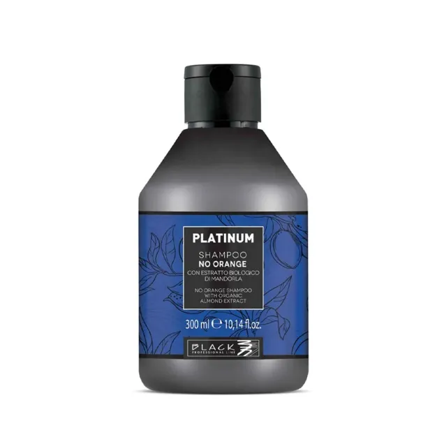 Shampoo Antiarancio 300 ml Platinum No Orange Black Professional
