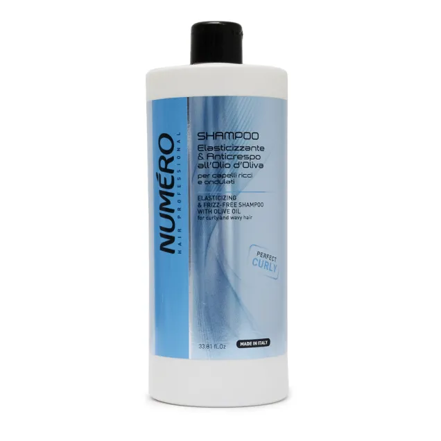 Shampoo Anticrespo per Capelli Ricci 1000 ml. Numero Hair