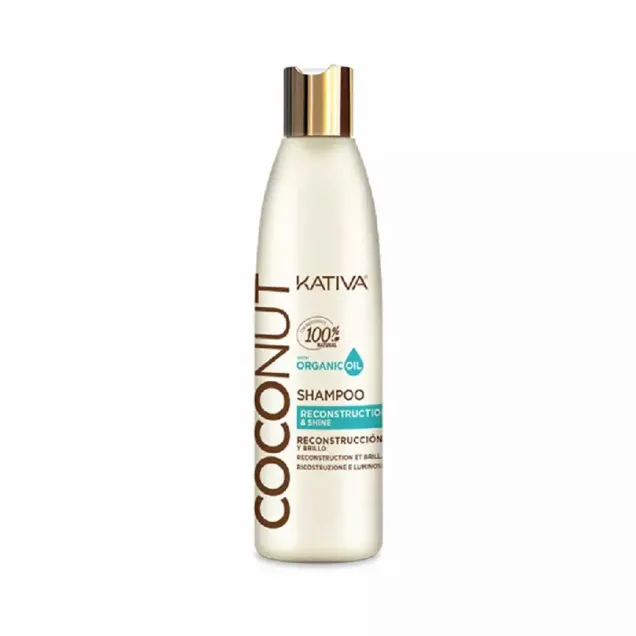 Shampoo Biologico con Olio di Cocco Kativa Coconut 335 ml