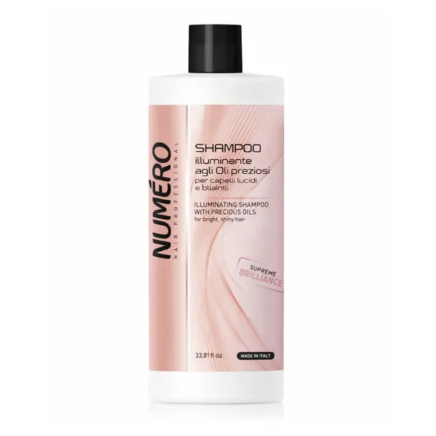 Shampoo Illuminante per Capelli Lucidi 1000 ml. Numero Hair