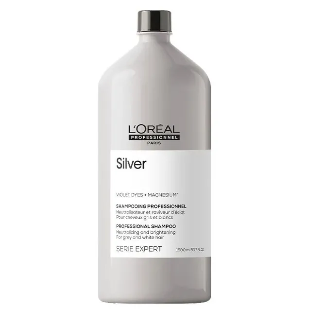 Shampoo L'Oreal Capelli Grigi o Bianchi Silver 1500 ml