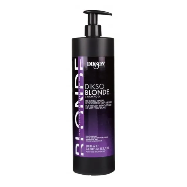 Shampoo per Capelli Trattati con Cheratina 1000 ml Dikso Blonde