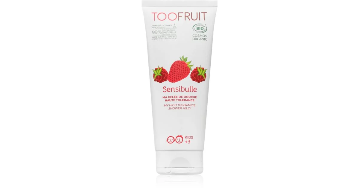 Toofruit gel doccia delicato per bambini 200 ml