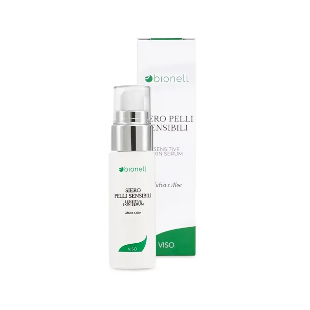 Siero Viso Pelli Sensibili Professionale Bionell Senza Parabeni 30 ml
