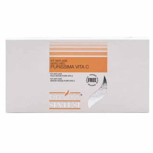 Siero Viso Vitamina C Anti-Age Phyto Sintesi 5 Fiale da 10 ml