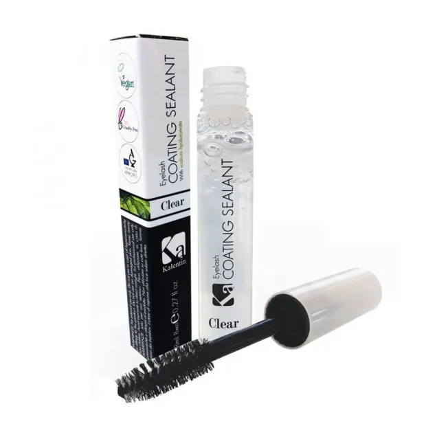 Sigillante Extension Ciglia Mascara Trasparente Kalentin 8 ml Vegano