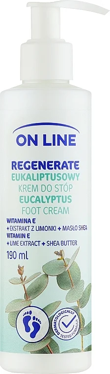 Crema piedi rivitalizzante "Eucalyptus"