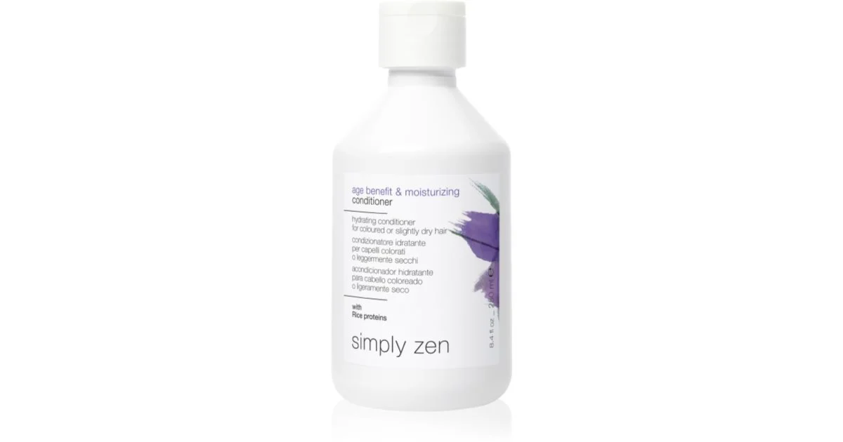 Balsamo idratante Simply Zen Age - balsamo per capelli colorati, 250 ml