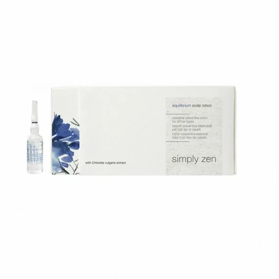 Simply Zen Equilibrium Scalp Lotion 8x6ml - lozione in fiale equilibrante tutti tipi di capelli