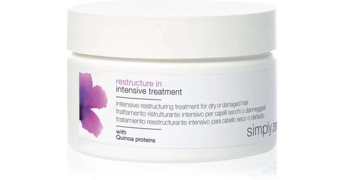 Simply Zen Restructure In Intensive Treatment - maschera ricostruttiva per capelli secchi, 200 ml