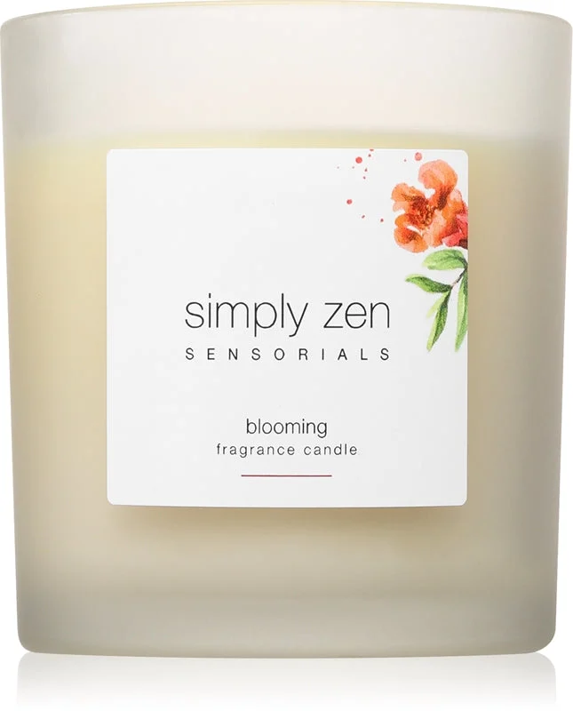 Simply Zen Sensorials Blooming Fragrance Candle candela profumata 120 g
