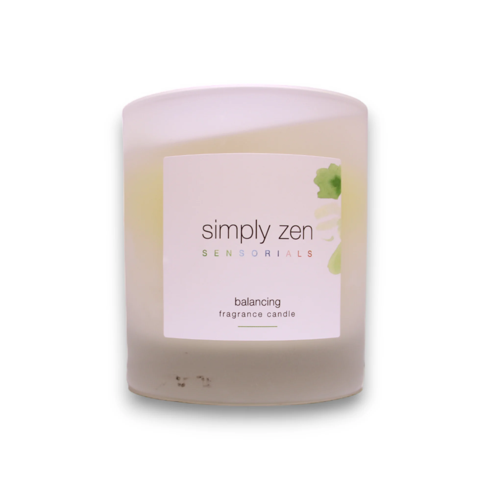 Candela Profumata al Bergamotto Equilibrante Simply Zen Sensorials 240 g