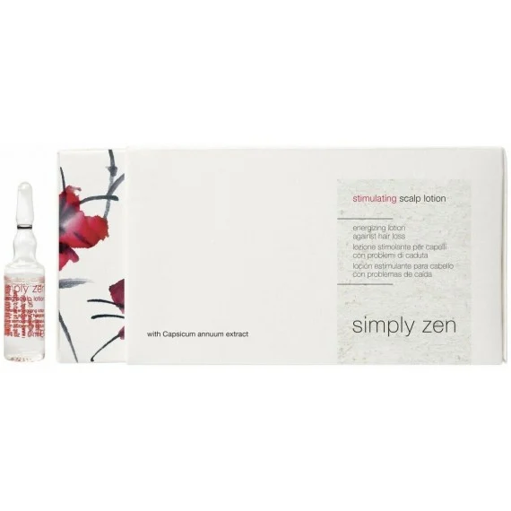 Simply Zen Stimulating Scalp Lotion 8x6ml - lozione in fiale stimolante ricrescita capelli fragili