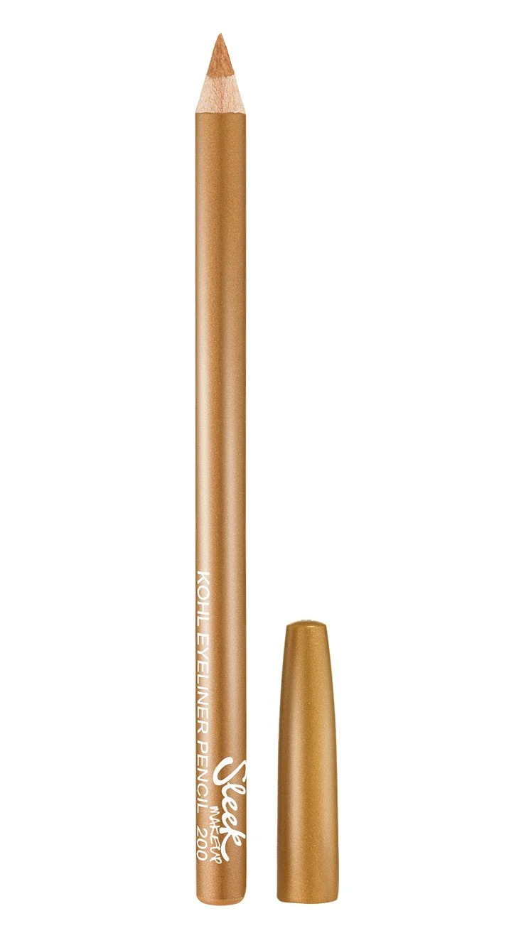 Sleek MakeUP, Sleek MakeUP, Eyeliner Kohl, 200, Oro, 1,2 g