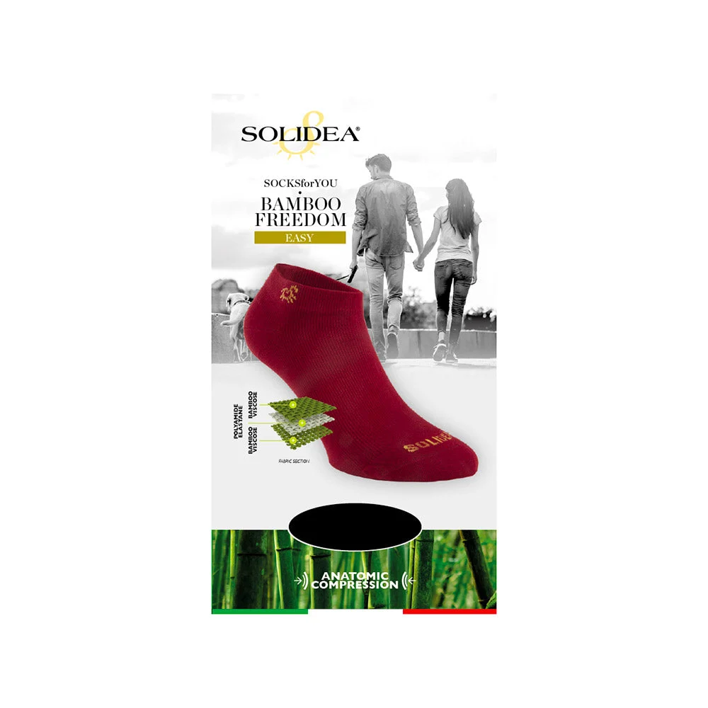Solidea Socks for you Bamboo Freedom Easy Calzini Tessuto Traspirante 2M Nero