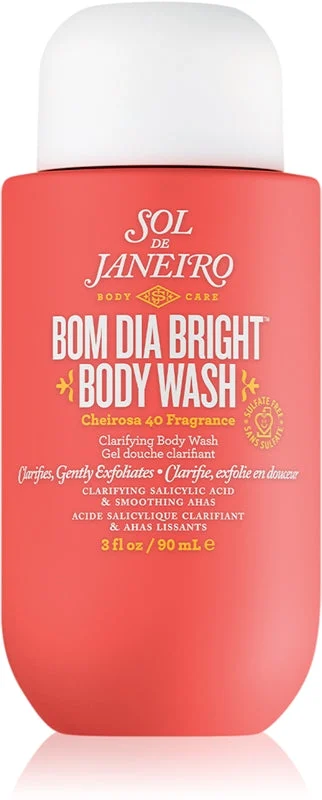 Sol de Janeiro Bom Dia™ Bright gel doccia esfoliante effetto lisciante 90 ml